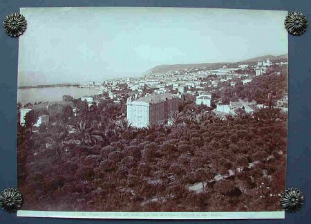 Liguria. SAN REMO. Splendido panorama preso da Villa Brigida. Foto …