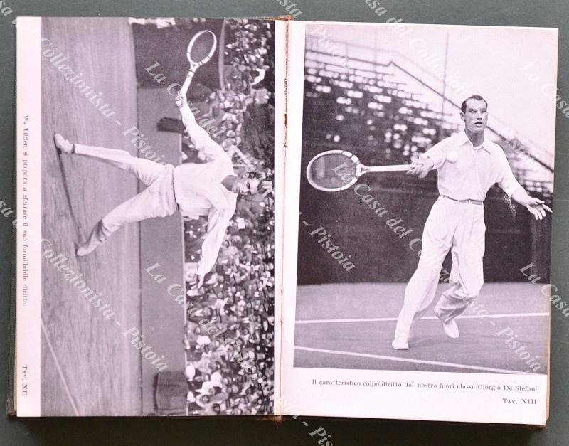 (Manuale Hoepli) BONACOSSA A. Il tennis. Milano, 1935