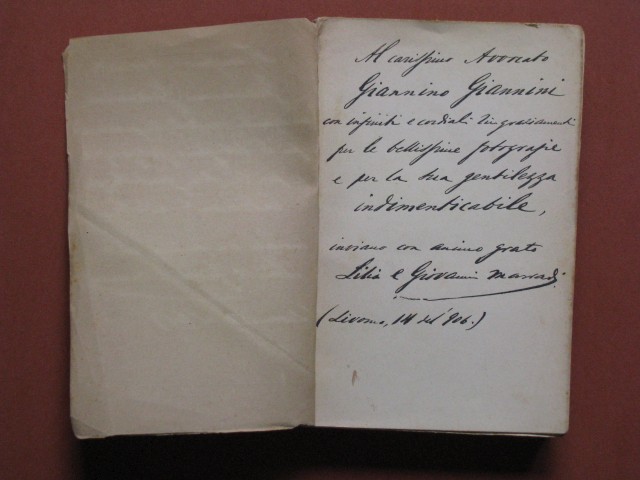 MARRADI GIOVANNI (Livorno 1852 - 1922). Poeta lirico.