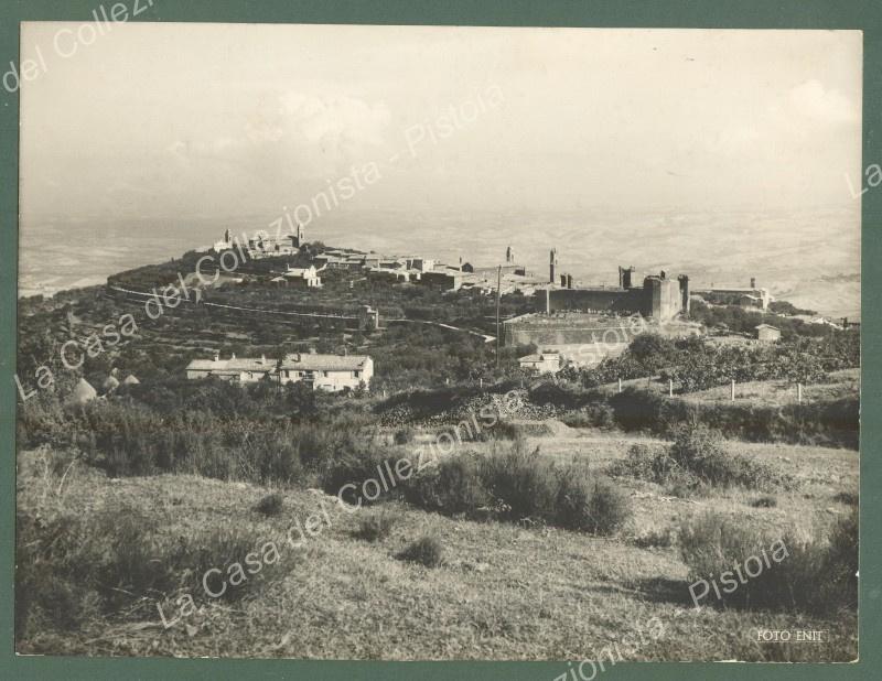 MONTALCINO, Toscana. Panorama. Foto originale ENIT, anni &#39;30