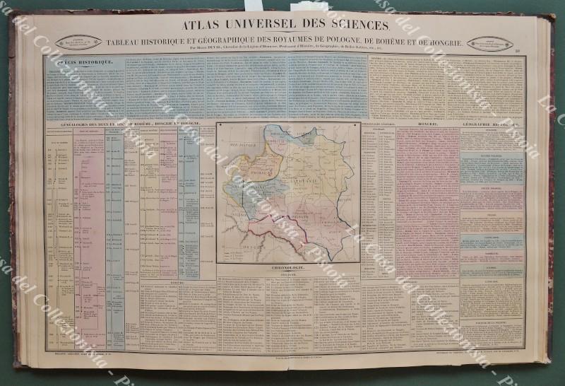 Polonia, Ungheria. TABLEAU HISTORIQUE ET GEOGRAPHIQUE DES ROYAUMES DE POLOGNE, …