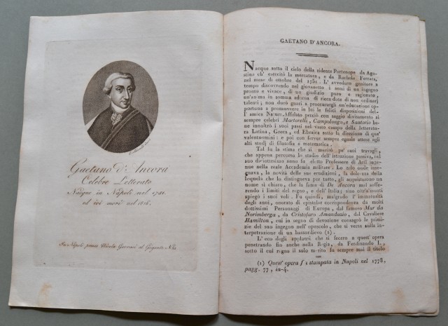 REGNO DI NAPOLI. Campania. GAETANO D&#39;ANCORA, nato a Napoli nel …