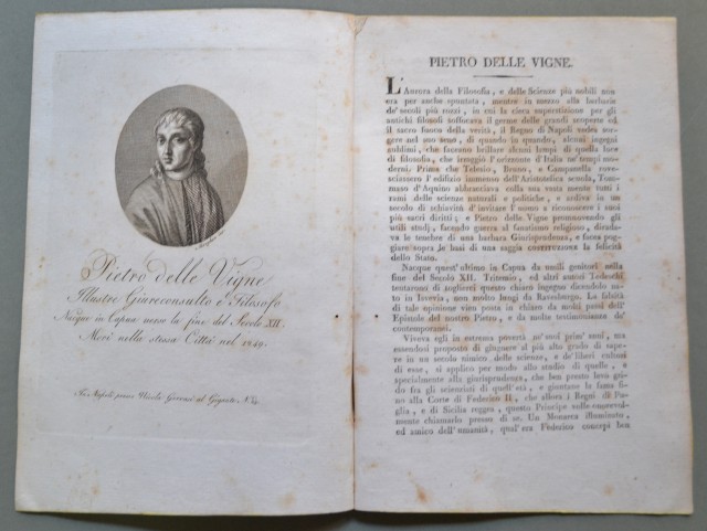 REGNO DI NAPOLI. Campania. PIETRO DELLE VIGNE. Nacque in Capua …