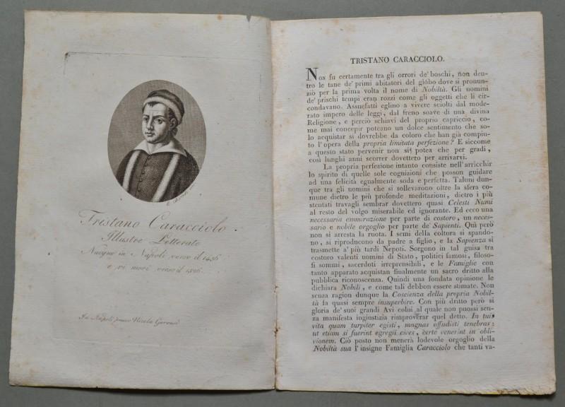 REGNO DI NAPOLI. Campania. TRISTANO CARACCIOLO. Napoli 1436 - 1526. …