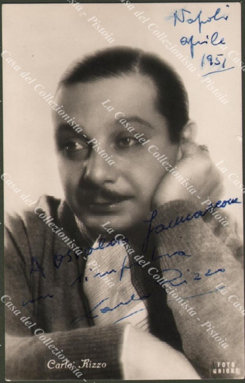 RIZZO CARLO (Trieste 1907 - Milano 1979). Attore italiano; ha …