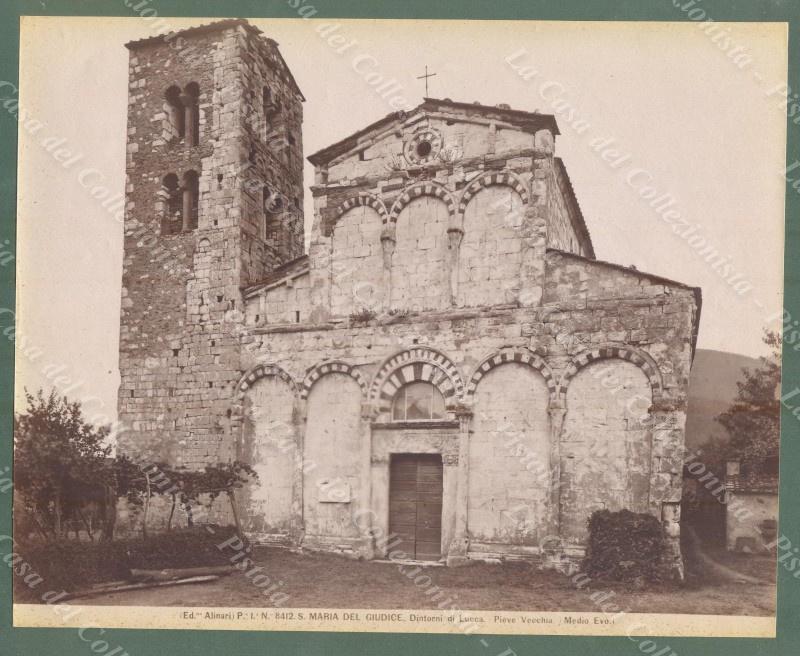 S.MARIA DEL GIUDICE, Lucca. Pieve Vecchia. Foto originale Alinari, circa …