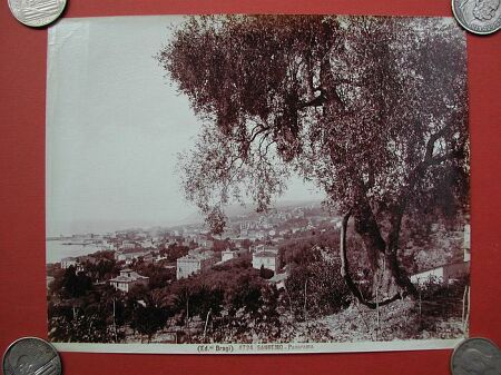 SAN REMO. Foto depoca. Veduta generale.