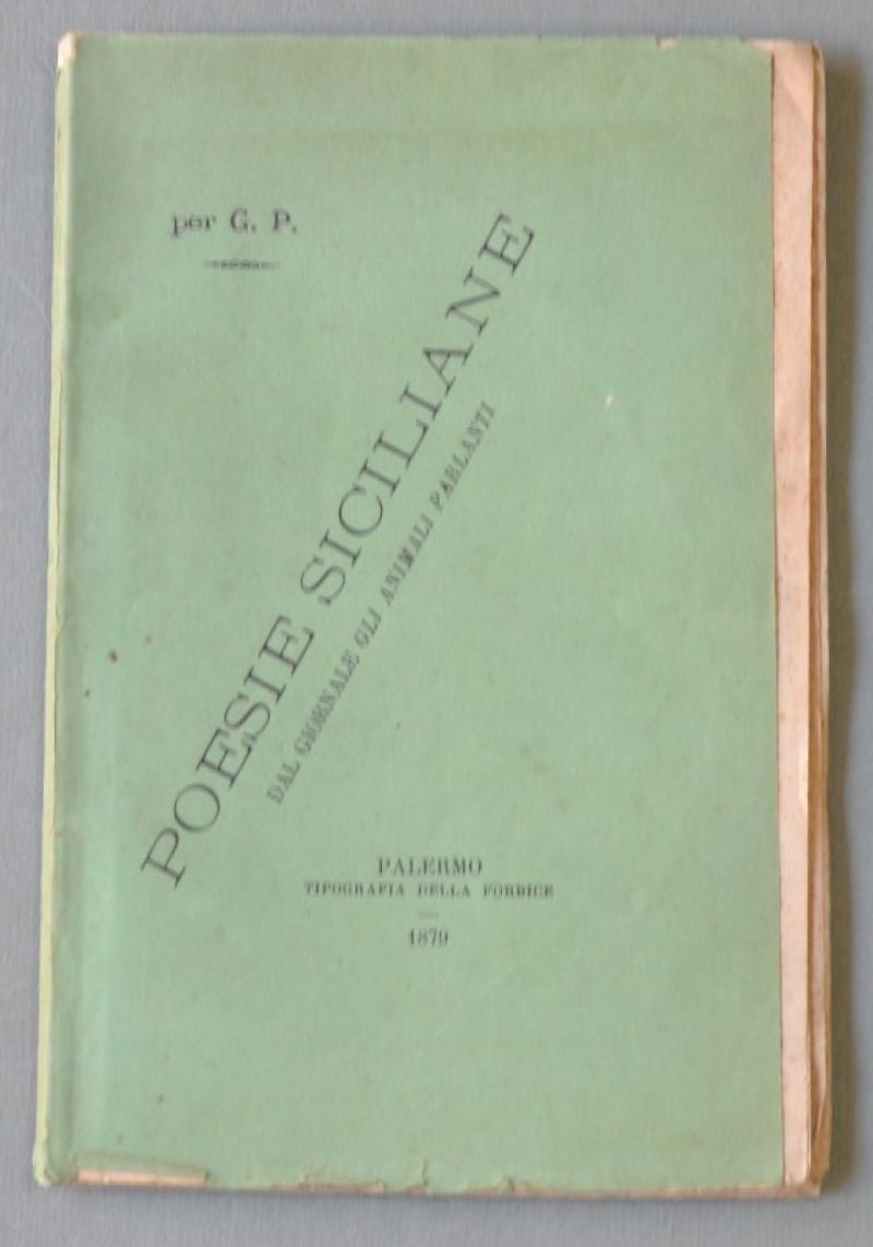 Sicilia - Poesie. POESIE SICILIANE. &quot;Dal giornale Gli Animali Parlanti …