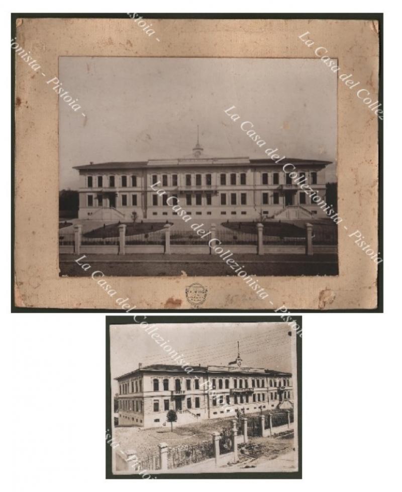 SIGNA. Scuole comunali, due fotografie, circa 1930