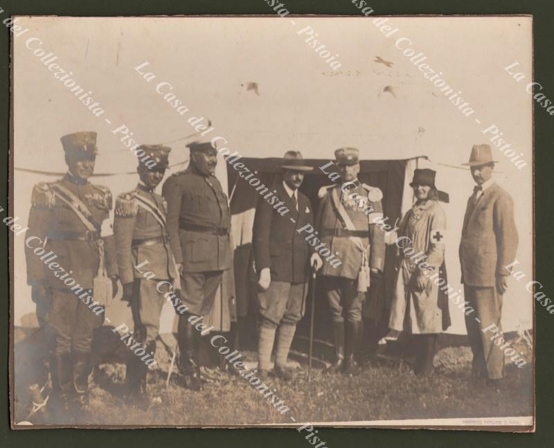 TERREMOTO. BULGARIA, FILIPPO POLI 1928. Foto originale. Re Boris visita …