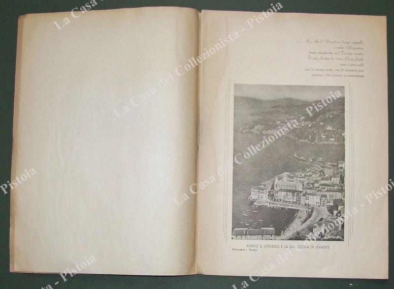 Toscana-Argentario. BOSSI CESARE. &quot;INCONTRO CON L&#39;ARGENTARIO&quot;. S.d.t., 1955.