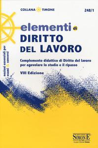 Elementi di diritto del lavoro. Complemento didattico di Diritto del …