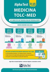 Alpha Test PLUS Medicina TOLC-MED - Kit completo di preparazione …