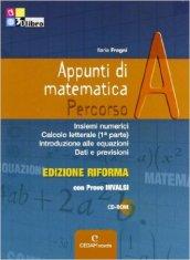 APPUNTI MAT.ED.RIF.A+CDROM+INV