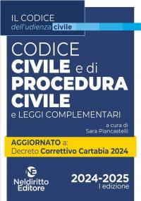 Codice civile e di procedura civile aggiornato al Decreto Correttivo …