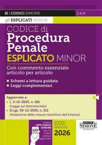 Codice di procedura penale. Esplicato minor. Con APP CODICI SIMONE …