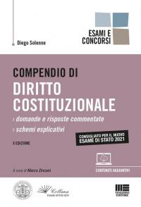 Compendio di Diritto Costituzionale - Esame di Stato 2021. Domande …