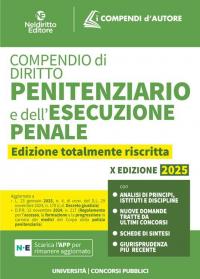 Compendio di diritto penitenziario e dell'esecuzione penale 2025