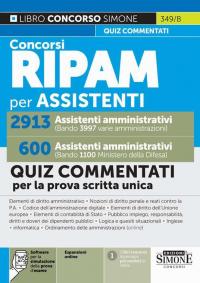 Concorsi RIPAM per assistenti amministrativi. 2913 varie amministrazioni. 600 Ministero …