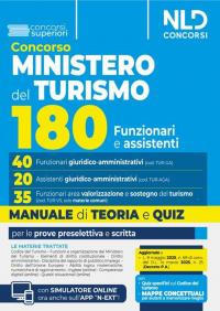 Concorso 180 posti Ministero del turismo. Manuale per i profili …
