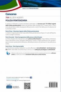 Concorso 754 allievi agenti polizia penitenziaria. Teoria e test. Preparazione …