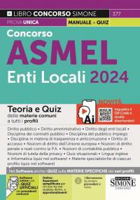 Concorso ASMEL Enti Locali 2024 - Teoria e Quiz delle …