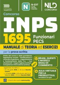 Concorso INPS 2026 1695 Funzionari PECS prova scritta. Manuale di …