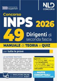 Concorso Inps per 49 dirigenti. Manuale con teoria e quiz …
