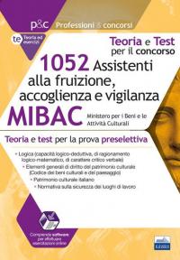 Concorso MIBAC 1052 Assistenti alla fruizione, accoglienza e vigilanza. Teoria …