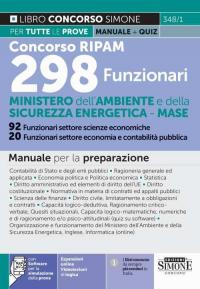Concorso RIPAM 298 funzionari - Ministero dell'Ambiente e della Sicurezza …
