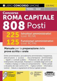 Concorso Roma Capitale 808 posti. 225 istruttori amministrativi (cod. RC/IA) …