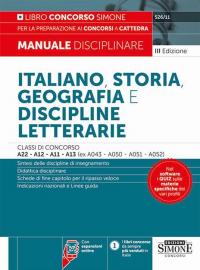 Il Manuale Disciplinare Italiano, Storia, Geografia e Discipline Letterarie - …