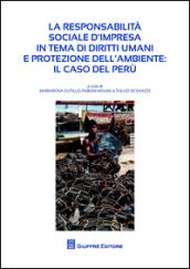 Responsabilità sociale d'impresa in tema di diritti umani