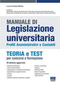 Manuale di legislazione universitaria. Profili amministrativi e contabili. Teoria e …
