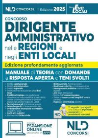 Manuale dirigente amministrativo nelle regioni e negli enti locali, con …