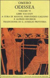 Odissea. Libri XXI-XXIV (Vol. 6)