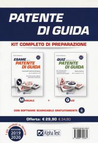 Patente di guida. Kit completo di preparazione