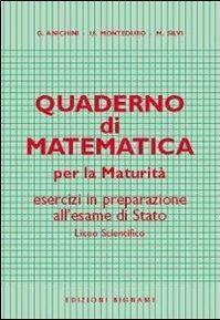 Quaderno di matematica per la maturità