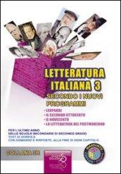 Sintesi di letteratura italiana 3 secondo i nuovi programmi. Per …