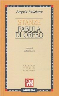 Stanze-Fabula di Orfeo