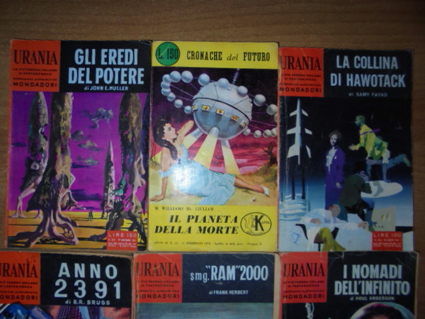 7 volumi di fantascienza. Il pianeta della morte; smg. "Ram" …