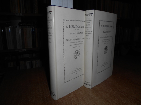 A BIBLIOGRAPHY of the DANCE COLLECTION