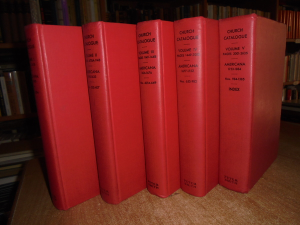 A Catalogue of BOOKS relating to The Discovery and early …