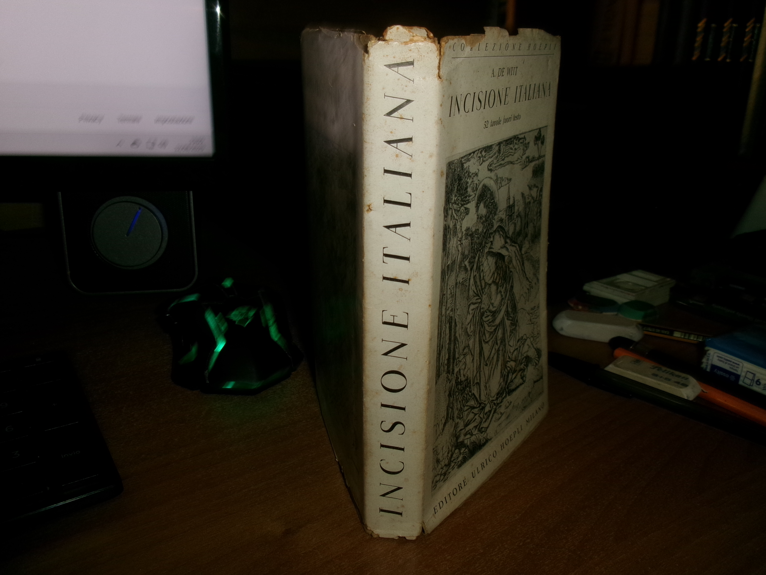 A. DE WITT. INCISIONE ITALIANA prima edizione Hoepli, 1941