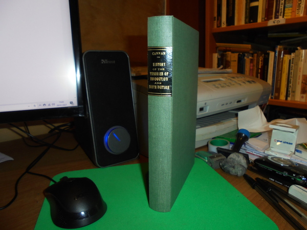 A HISTORY of the THEORIES of PRODUCTION & DISTRIBUTION in …