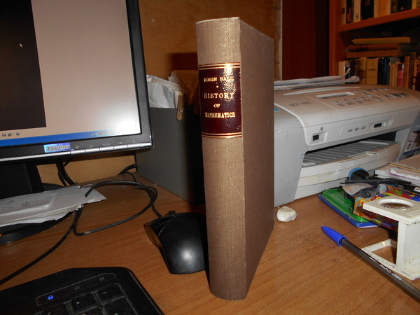 A SHORT ACCOUNT of the HISTORY of MATHEMATICS