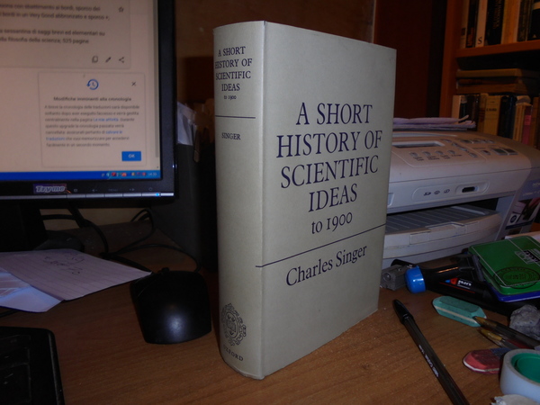 A Short History of Scientific ideas to 1900