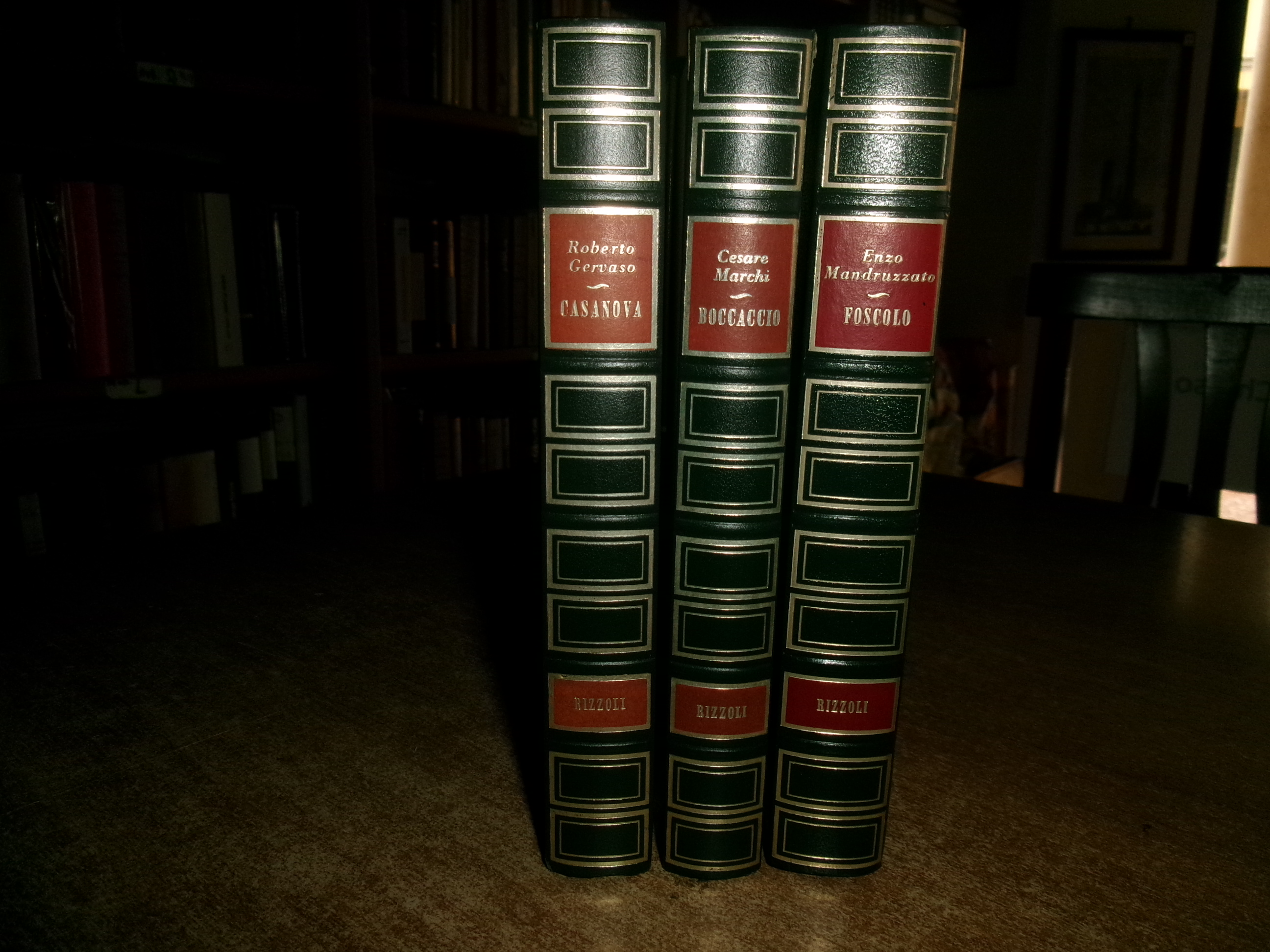 AA. VV. Indro Montanelli. 3 volumi Foscolo - Casanova . …