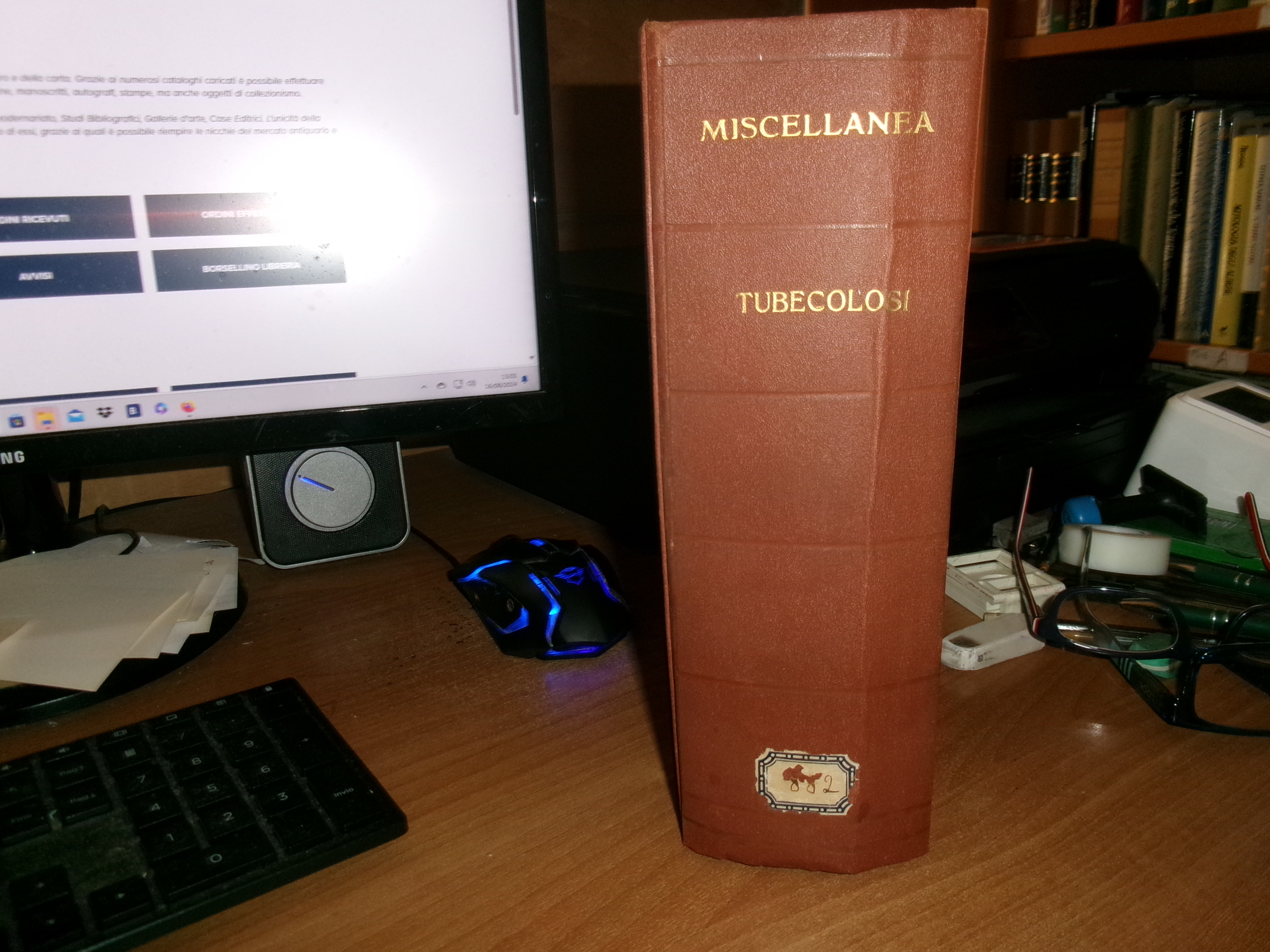 AA.VV. MISCELLANEA di numerosi opuscoli riguardanti la TUBERCOLOSI 1930