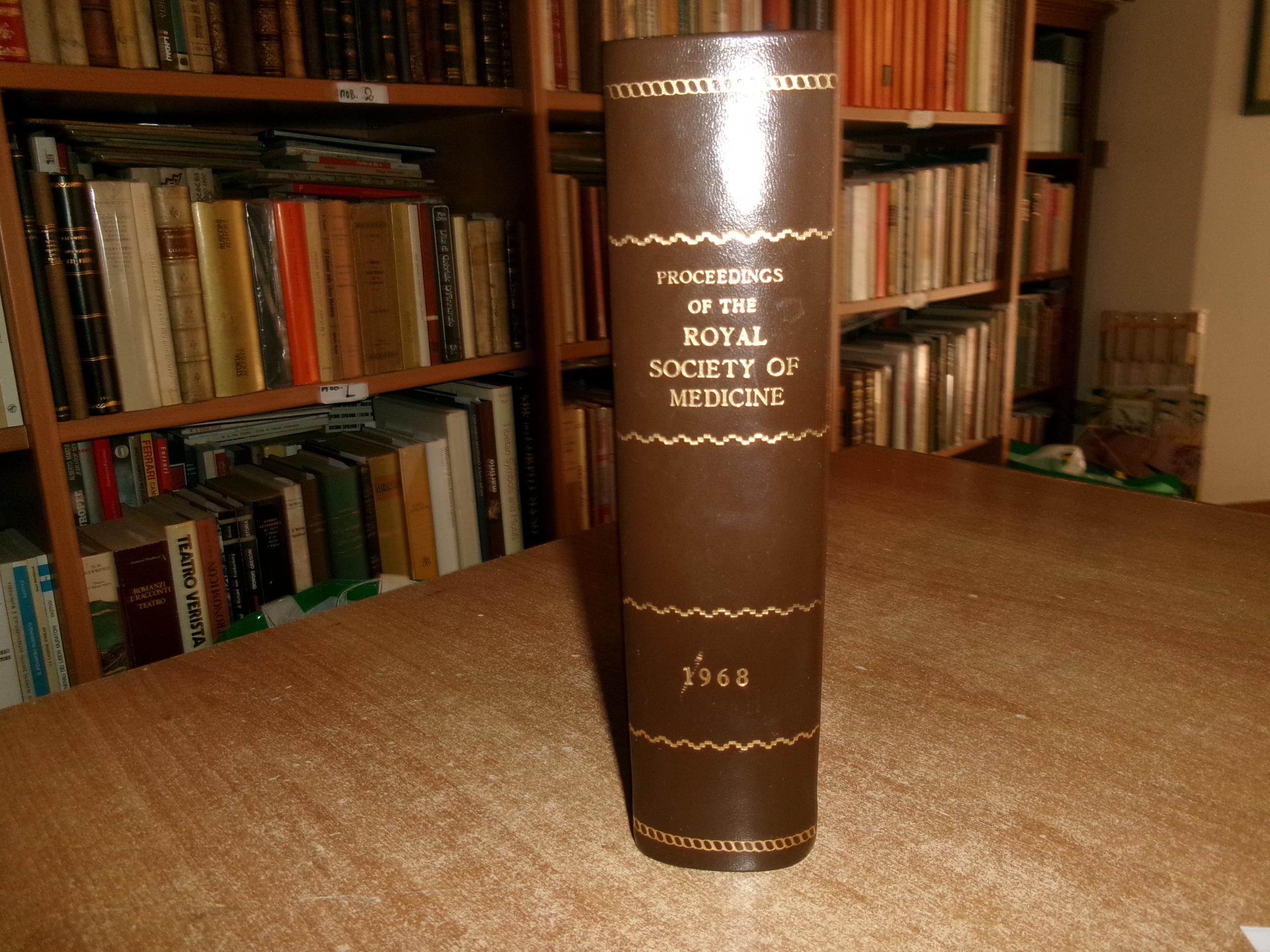 AA. VV. Proceedings of the ROYAL SOCIETY of MEDICINE 1968